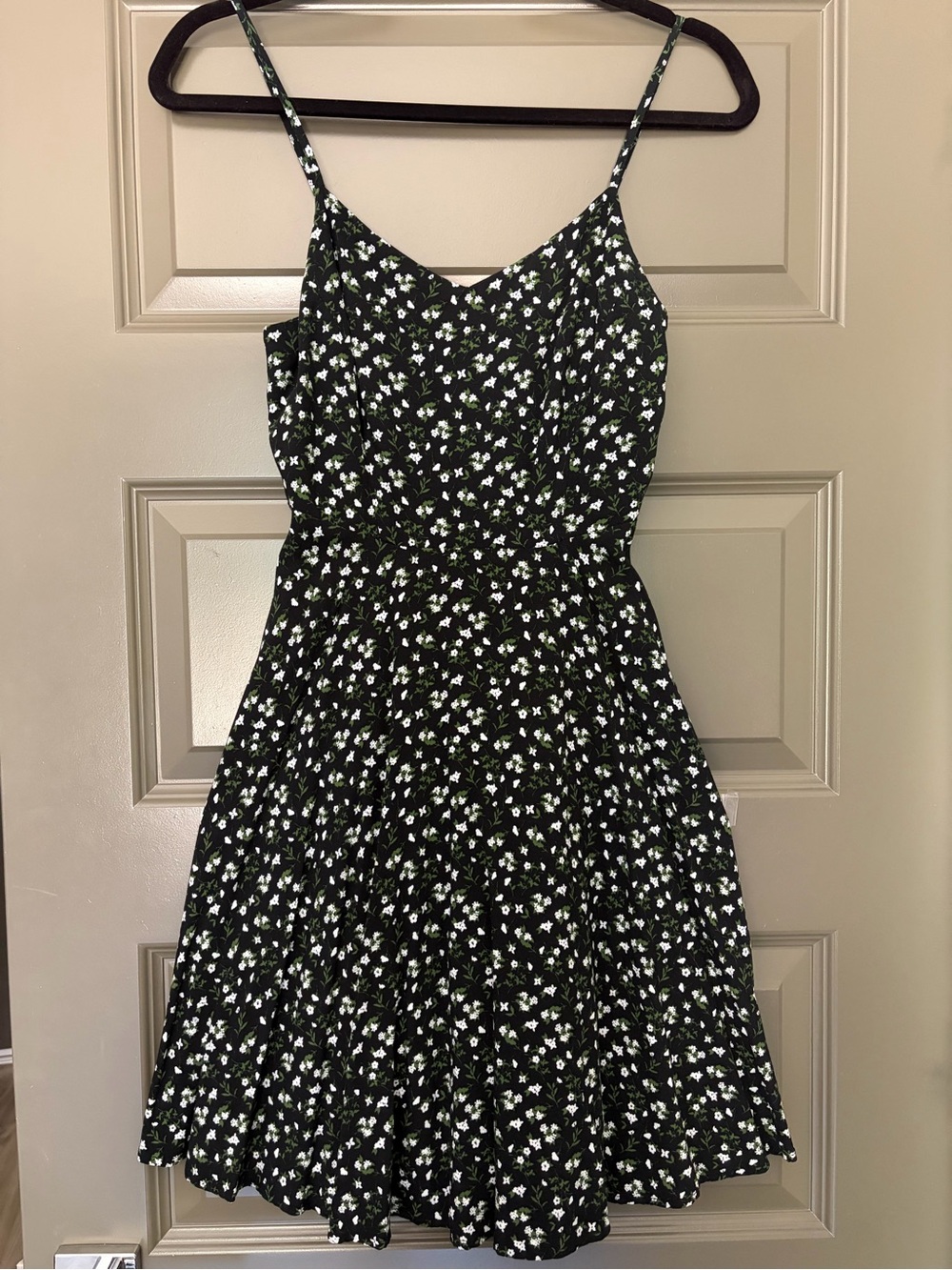 Old Navy Black Floral Sundress